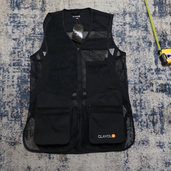Clayclo Other - New Clayclo Men's Olympia Pro Master Vest Black Clay Shooting Waistcoat NWT